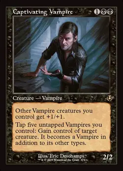 [MTG] Captivating Vampire (Foil) (Retro Frame) (374) (INR) NM - Image 1