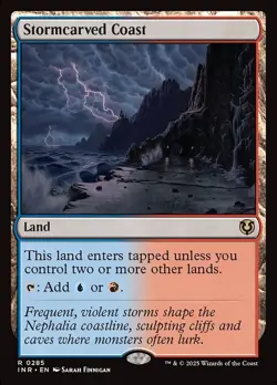 [MTG] Stormcarved Coast (Foil) (0285) (INR) NM - Image 1