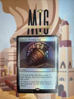 Sensei's Divining Top ✨ FOIL ✨ MTG NM Near Mint Double Masters (314) - Image 1