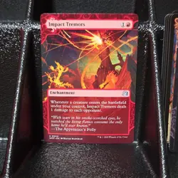 Impact Tremors 44 Wilds of Eldraine: Enchanting Tales Magic: The Gathering NM - Image 1