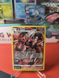 Pokemon -Brilliant Stars Trainer Gallery - Houndoom #TG10/TG30 - NM - Image 1