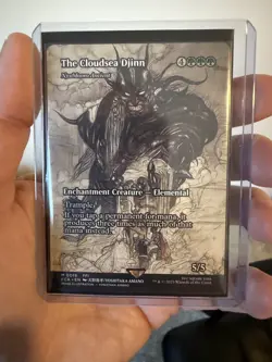 Magic The Gathering: The Cloudsea Djinn, Nyxbloom Ancient (Showcase) CFF (FIC) - Image 1