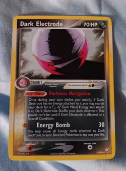 [RESERVED] Dark Electrode / Kingdra Holo (2 card bundle, Pokemon TCG) - Image 1
