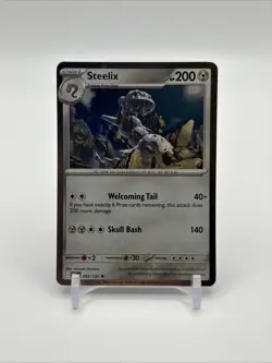 ME01: Mega Evolution #093/132 Steelix (Cosmos Holo) Pokemon Card NM - Image 1