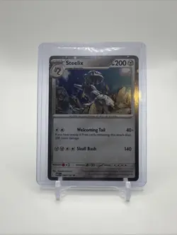 ME01: Mega Evolution #093/132 Steelix (Cosmos Holo) Pokemon Card NM - Image 4