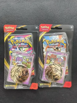 Pokemon TCG Mega Evolution Single Pack Booster Blister Set - Drifloon & Drifblim - Image 1