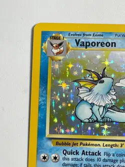 * Pokemon - Vaporeon (12) - 12/64 Jungle - Holo Rare - Image 2