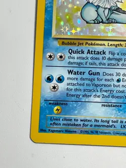 * Pokemon - Vaporeon (12) - 12/64 Jungle - Holo Rare - Image 4