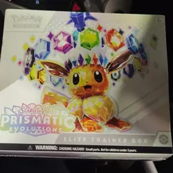 Pokemon TCG Elite Trainer Box Scarlet & Violet Prismatic Evolutions Eevee 2025 - Image 1