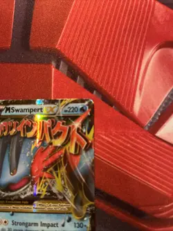 Pokemon Mega M Swampert EX XY87 XY Holo - Image 4