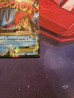 Pokemon Mega M Swampert EX XY87 XY Holo - Image 5