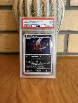 DARKRAI-HOLO #530 2007 Pokemon Japanese Diamond & Pearl Shining Darkness PSA 9 - Image 1