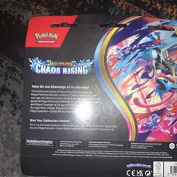 Pokemon TCG: Mega Evolution Chaos Rising 3 Pack Blister - Image 5