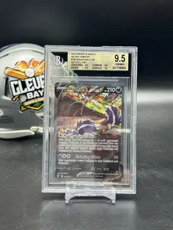 Pokemon 2022 Silver Tempest Full Art Skuntank V #181 BGS 9.5 (CBMH) - Image 1