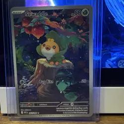 The Pokemon Company Sewaddle 087/086 Sv: White Flare Illus Rare Holo 50 HP ENG - Image 1