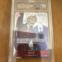 TAG 10 Sanji OP01-013 Premium Card Coll. 25th Ed. Alt Art Promo Japanese - Image 4