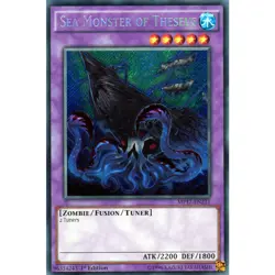 Sea Monster of Theseus MP17-EN231 Yu-Gi-Oh! Card Secret Rare 1st Edition - Image 1