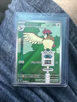 Pokemon TCG Pidgeotto Obsidian Flames Illustration Rare Card 208/197 - Image 1