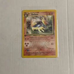 Quilava 47/111 Neo Genesis Pokemon Card. Pk001569 - Image 1