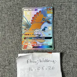 Pokemon Card - Ho-Oh GX Hidden Fates Shiny Vault SV50/SV94 Shiny GX Rare - Image 1