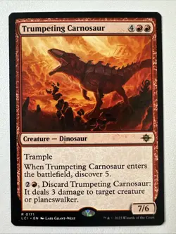 Trumpeting Carnosaur The Lost Caverns of Ixalan Regular - Image 1