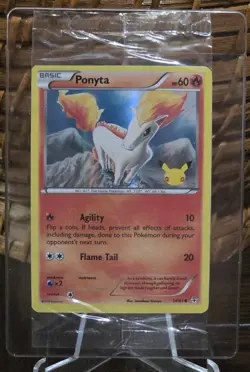 Pokemon UK Promo Ponyta 14/83 Generations 20th Anniversary Stamped - Sealed - Image 1