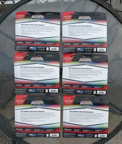 Pokemon TCG Prismatic Evolutions Tech Sticker Collection 3 Pack SEALED Lot Of 6 - Image 2
