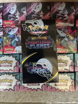4 x Pokemon TCG PHANTASMAL FLAMES Half Booster Boxes - NEW SEALED ✅ - Image 1