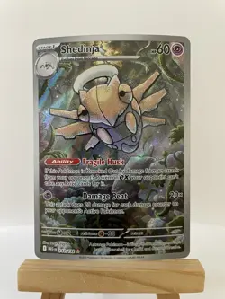 Shedinja Illustration Rare Holofoil ME01: Mega Evolution 144/132 Pokemon TCG NM - Image 1