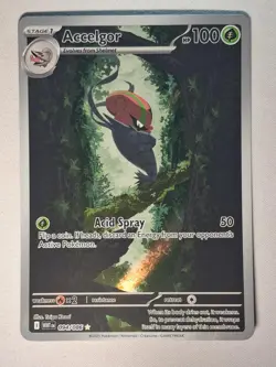 Accelgor 094/086 Holo Illustration Rare White Flare Pokemon Near Mint - Image 1