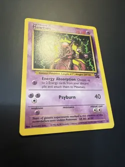 Pokemon TCG-Mewtwo 14 WOTC Black Star Promo - Image 2