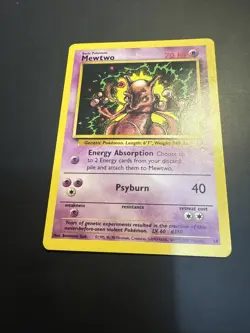 Pokemon TCG-Mewtwo 14 WOTC Black Star Promo - Image 3
