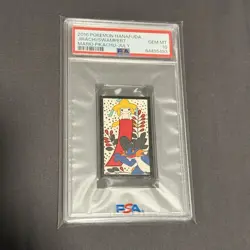 PSA 10 Pokemon Mario Pikachu Hanafuda July Jirachi Swampert GEM MINT 2016 - Image 1