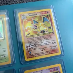 Huge Vintage Pokemon Card Collection - 253 Cards + Charizard & WOTC Holos Base - Image 3