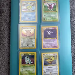 Huge Vintage Pokemon Card Collection - 253 Cards + Charizard & WOTC Holos Base - Image 5