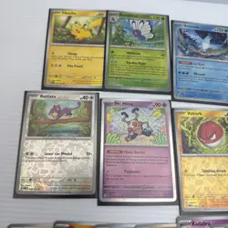 Pokemon TCG Scarlet and Violet Card Lot Of 50 Cards Hollow Reverse, Holo, Basic - Image 2