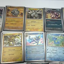 Pokemon TCG Scarlet and Violet Card Lot Of 50 Cards Hollow Reverse, Holo, Basic - Image 4