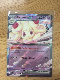 Alcreamie EX Journey Together Pokemon TCG Card 075/159 - Image 1