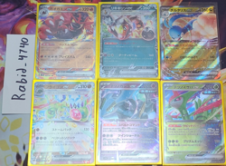 Pokemon Japanese lot of 6 Regular Rare Card Lot! NM assortment of ex cards - Image 1