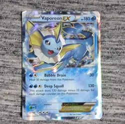 Vaporeon EX 24/83 - Generations - Ultra Rare Holo Basic Pokemon Card - Image 1