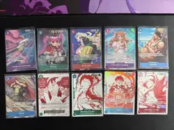 One Piece TCG 74 Card Bundle - 44 SR + 30 Alt Art, Promos, Etc - Various Sets - Image 4
