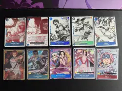 One Piece TCG 74 Card Bundle - 44 SR + 30 Alt Art, Promos, Etc - Various Sets - Image 5
