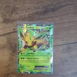 Pokemon TCG Leafeon EX Generations 10/83 Ultra Rare Holo NM Card - Image 1
