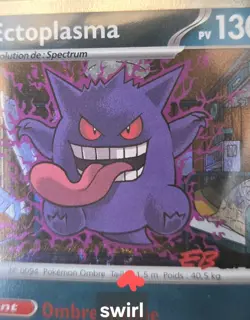 Ectoplasma 050/088 EB Games FRENCH FRANCAIS SEALED Pokemon Promo Card Swirl - Image 2