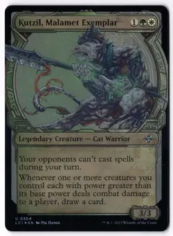 Kutzil, Malamet Exemplar (Showcase) LCI 304 Magic: The Gathering Foil UC NM - Image 1