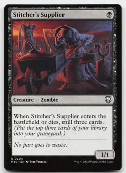 Stitcher's Supplier #204 (NM) Modern Horizons 3 M3C Magic MTG - Image 1