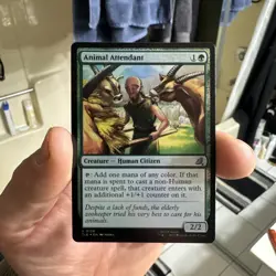 Animal Attendant U Avatar: The Last Airbender: Eternal-Legal 128 FOIL Near Mint - Image 1