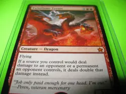 MTG Twinflame Tyrant Foundations Regular - Image 1