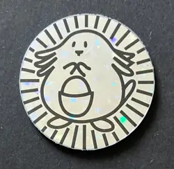 Chansey Pokemon Coin Wizards 1999 Silver Original WOTC Of The Coast RARE - Image 1