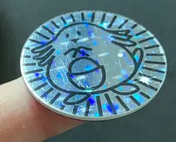 Chansey Pokemon Coin Wizards 1999 Silver Original WOTC Of The Coast RARE - Image 5